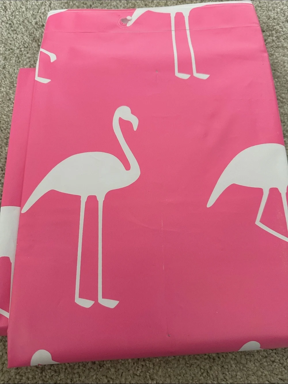Pink Flamingo Shower Curtain